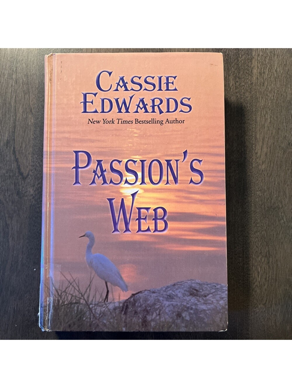 Passion's Web by Edwards, Cassie Hardcover Large Print